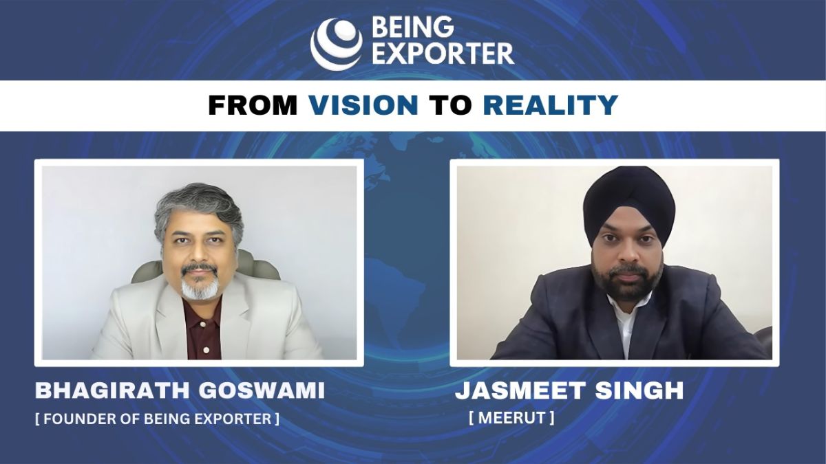 From smashes to global recognition: Jasmeet Singh's export journey unveiled in candid podcast with Bhagirath Goswami